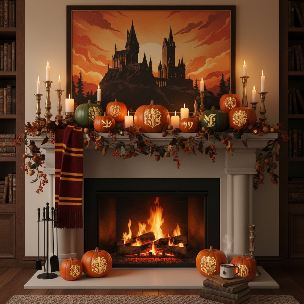 Sonbahar Dekorasyonu: Hogwarts Sıcaklığını Evinize Taşıyın