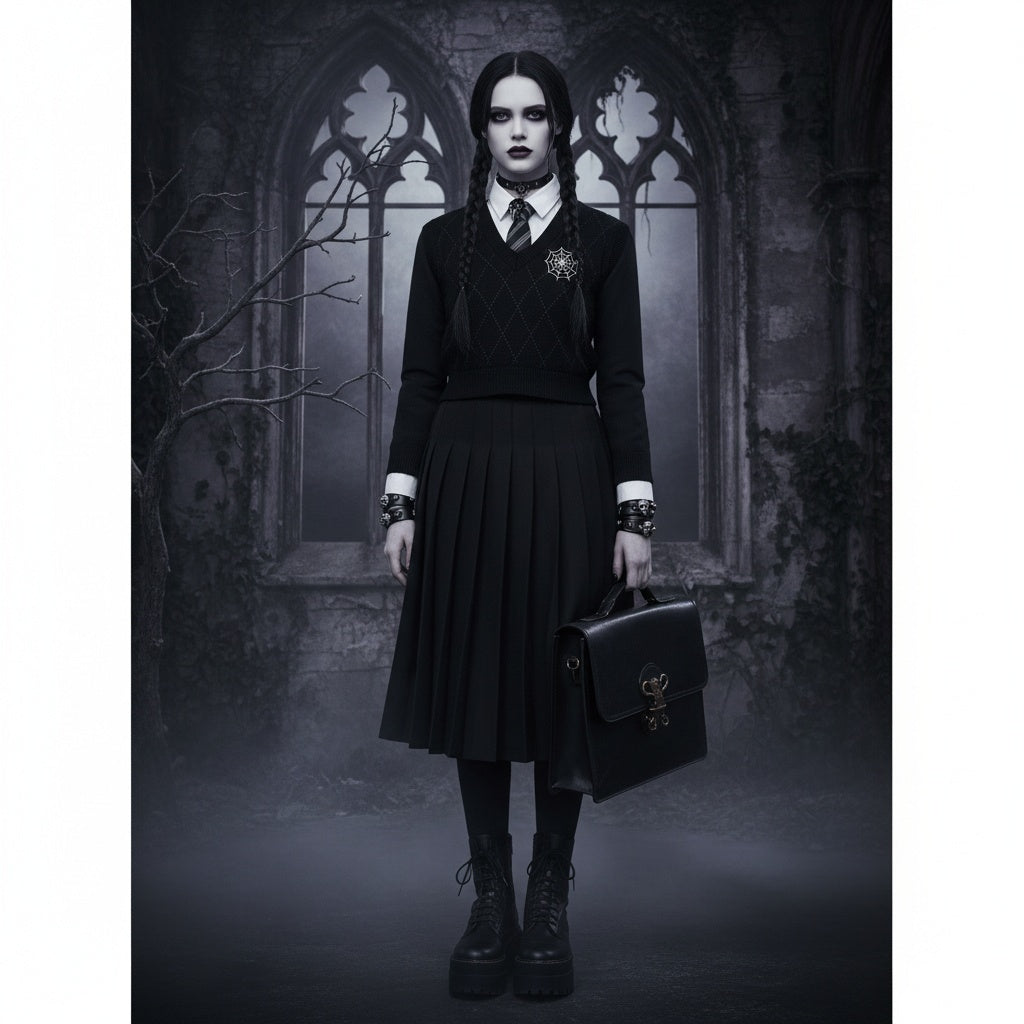 Wednesday Fanları İçin Nevermore Stili Rehber
