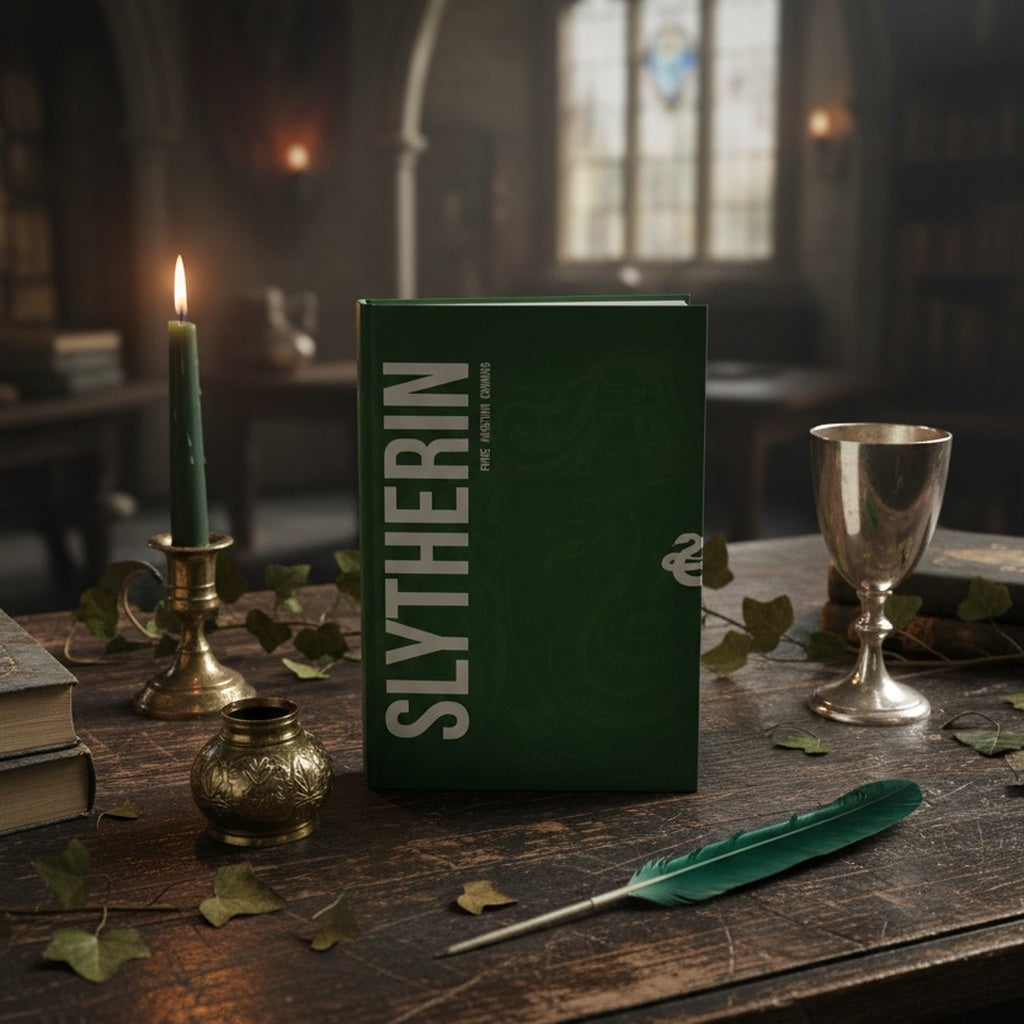 Harry Potter Ciltli Defter - Slytherin Styling çekimi
