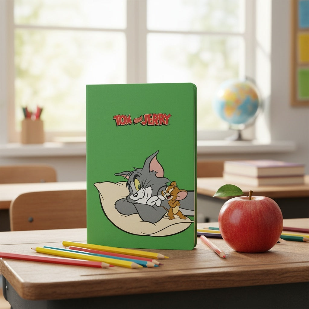 Tom and Jerry hardcover notebook lifestyle school desk