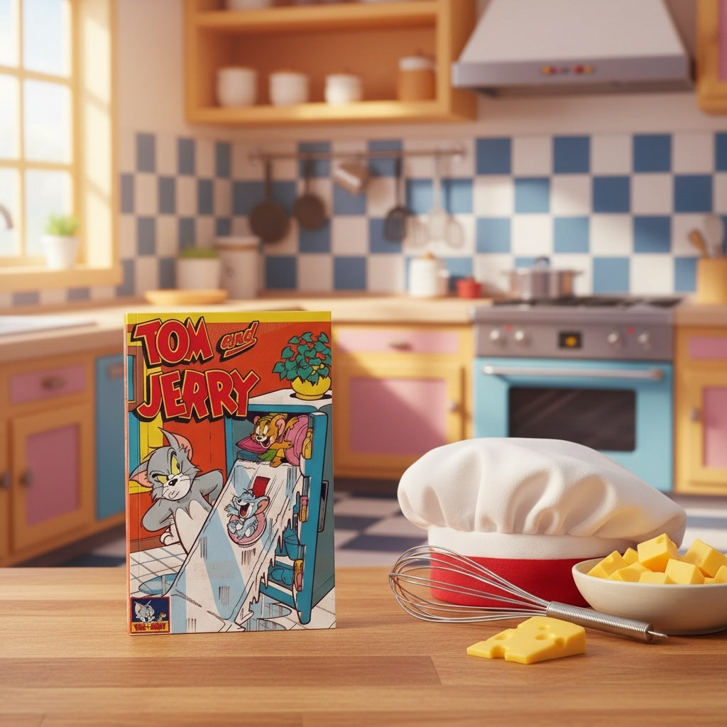 Tom and Jerry Chef Tom notebook lifestyle kitchen