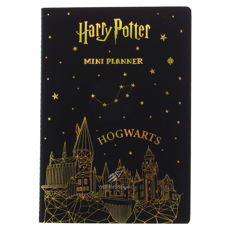 Harry Potter - Mini Planner Hogwarts Altın