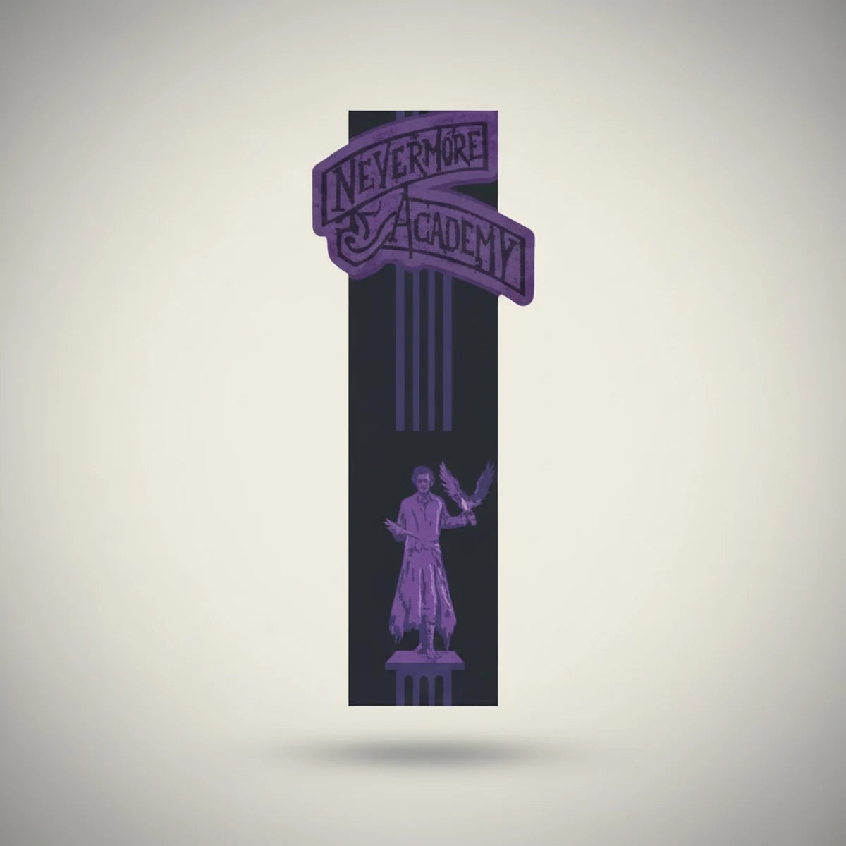 Wednesday - Nevermore Academy Bookmark — Sihir Dukkani