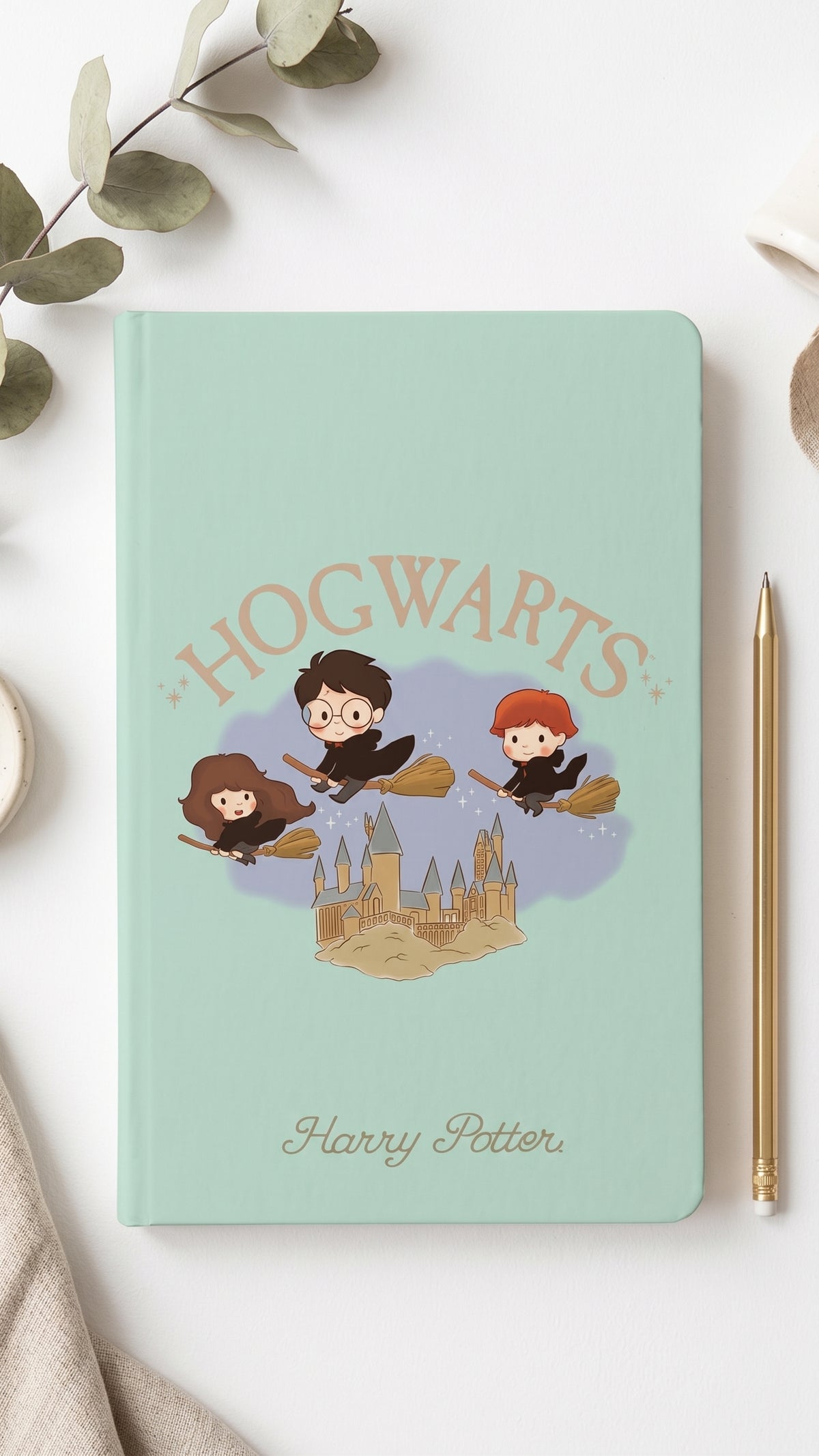 Harry Potter Hogwarts Yeşil Defter