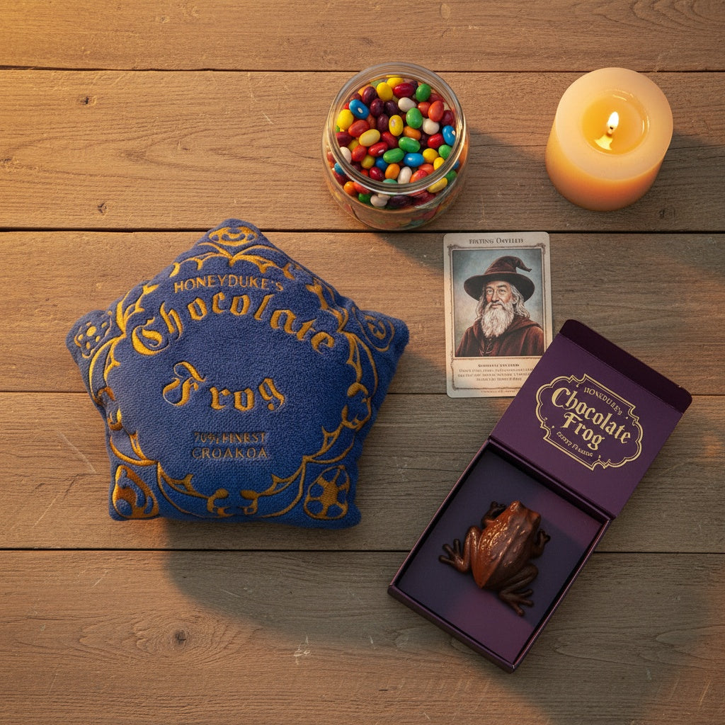 Chocolate Frog Yastık — Styling Shot