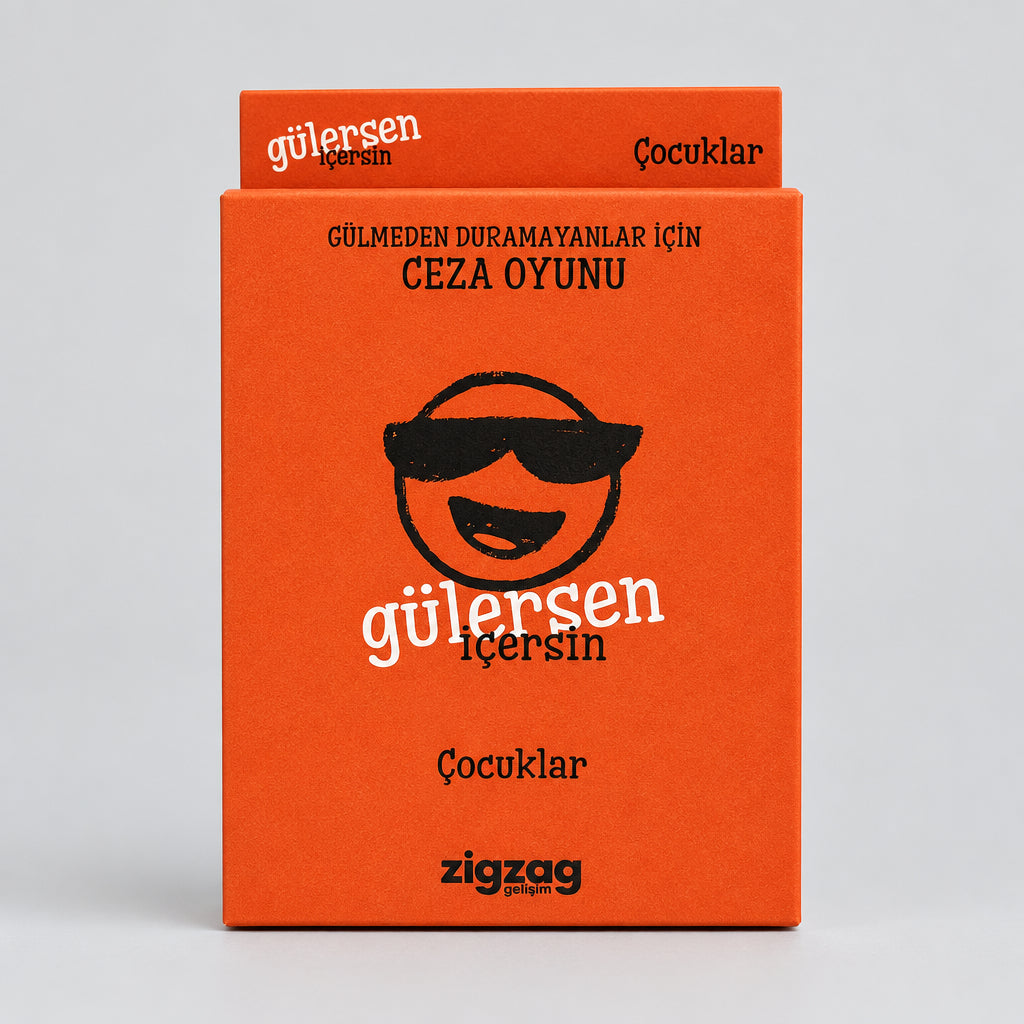 GÜLERSEN İÇERSİN KART OYUNU ÇOCUKLAR