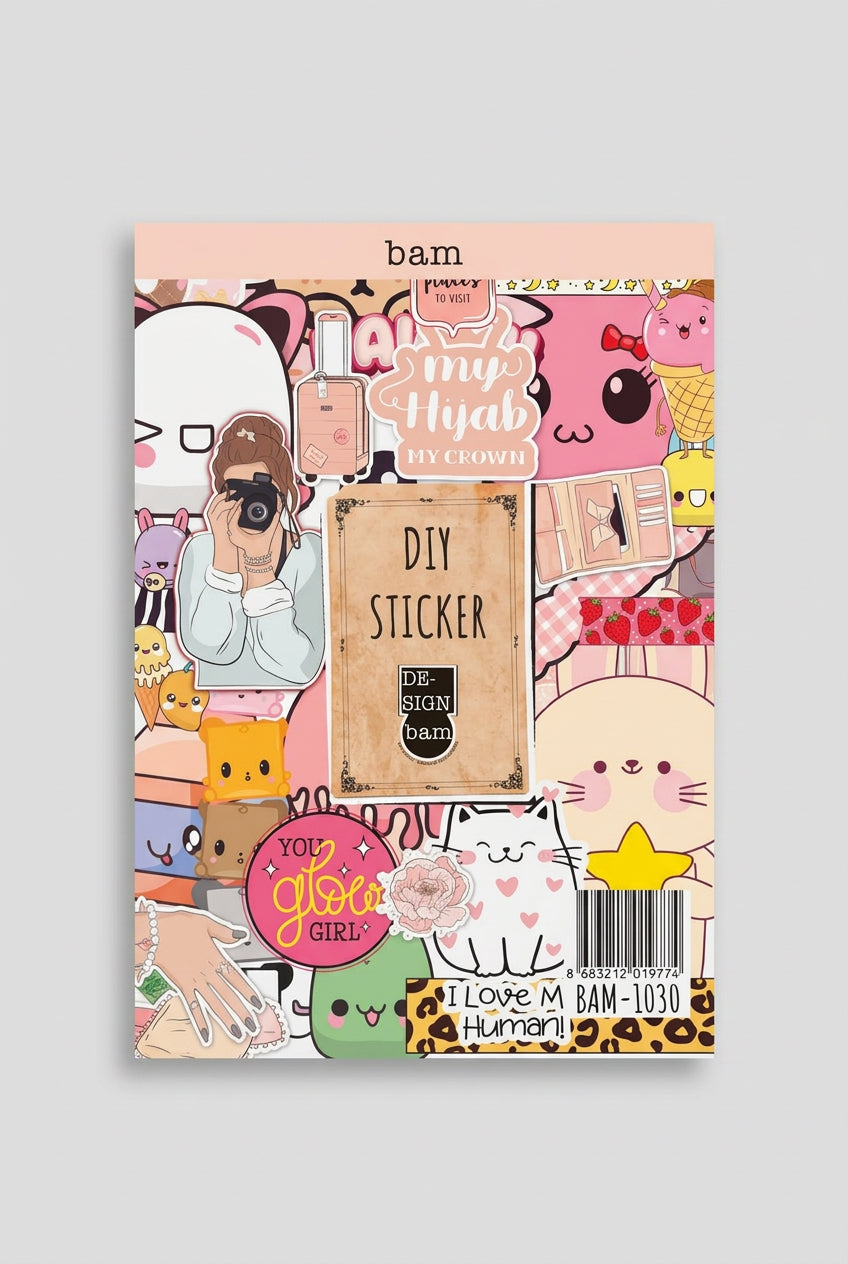 YOU GLOW GIRL DIY STICKER