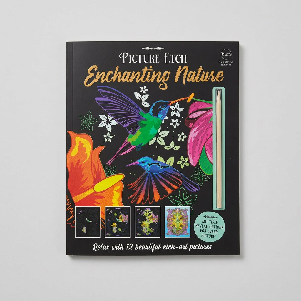 ENCHANTİNG NATURE PİCTURE ETCH ARTMAKER KAZIMA DEFTERİ