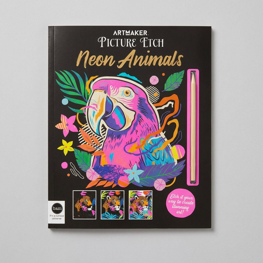 NEON ANİMALS KAZIMA DEFTERİ