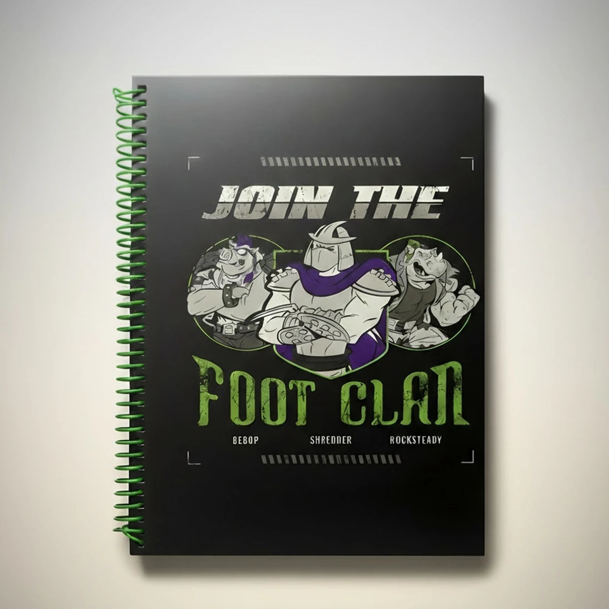 NINJA TURTLES TMNT SERT KAPAK ÇİZGİLİ DEFTER — Sihir Dukkani