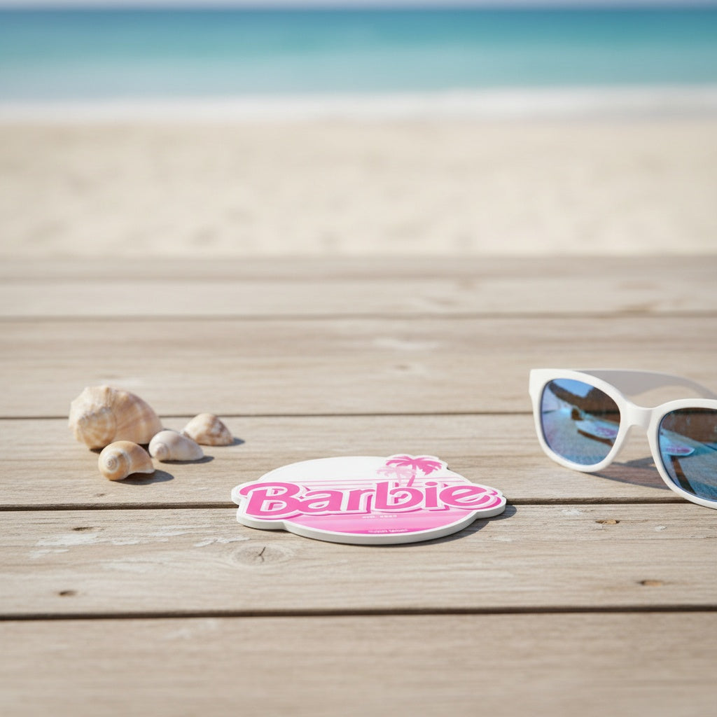 Barbie Bardak Altlığı Palm Tree Pembe (2)