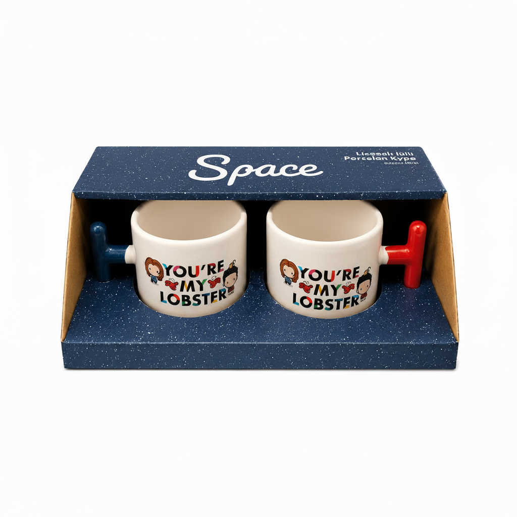 You're My Lobster İkili Espresso Kupa Seti