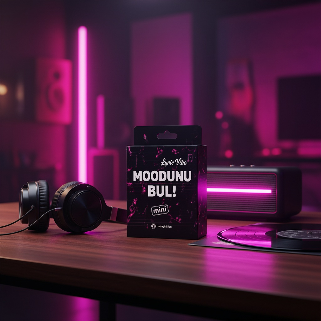 Modunu Bul Mini Lyric Vibe - Siyahı (2)