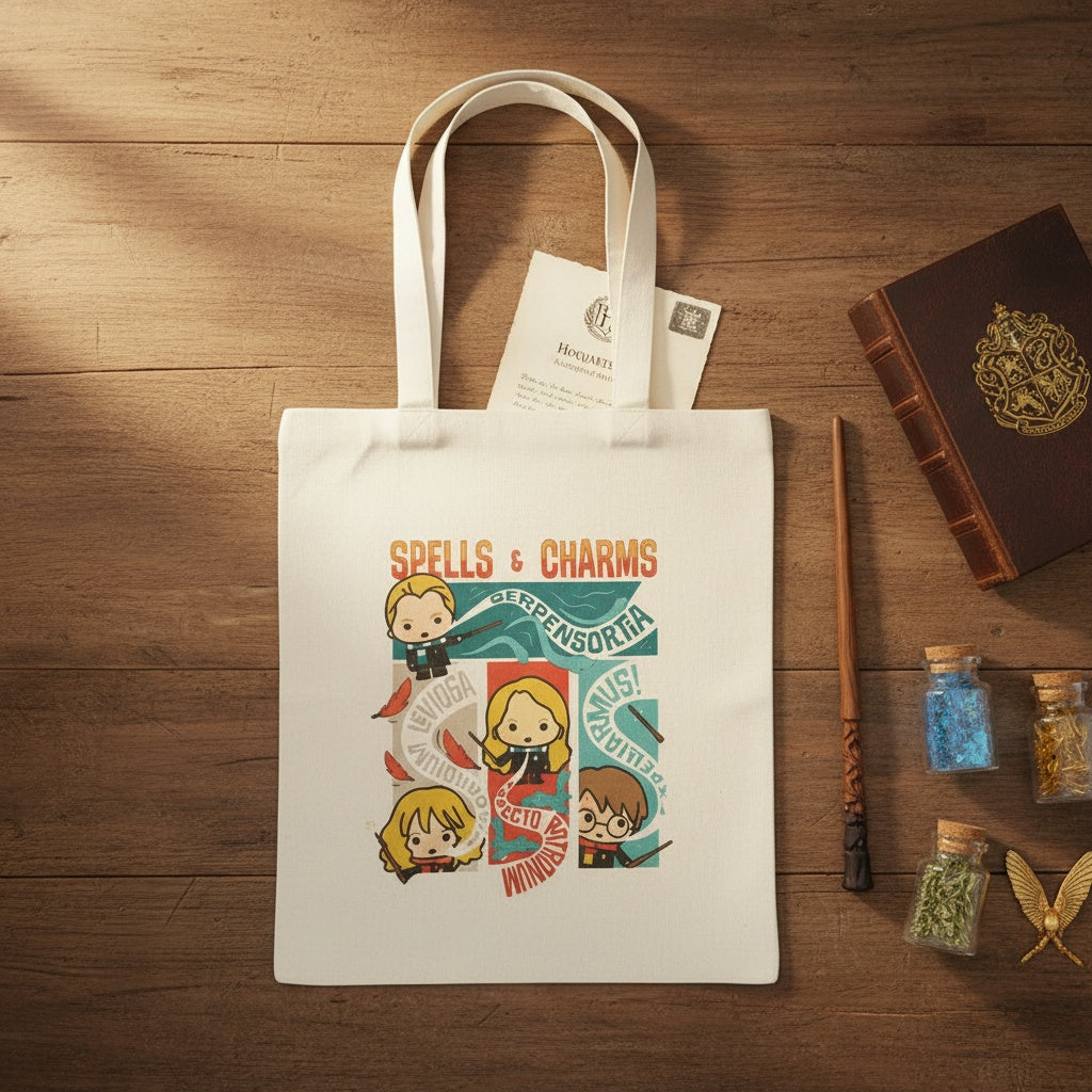 Harry Potter Bez Çanta - Spell & Charms (2)