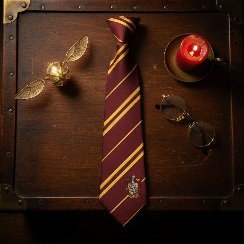 Harry Potter Wizarding World - Harry Potter Kravat - Gryffindor - Orijinal Lisanslı Ürün | Sihir Dükkanı