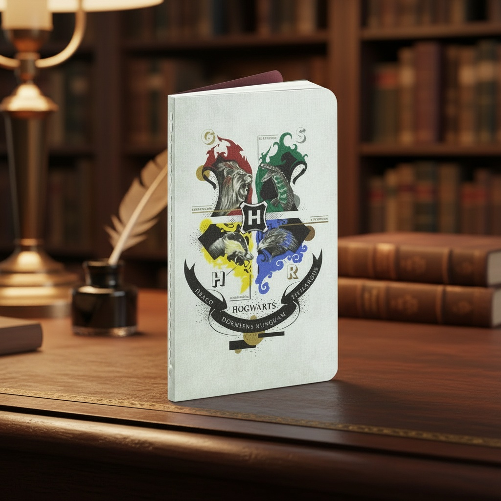 Harry Potter- Hogwarts Dikişli Defter (2)