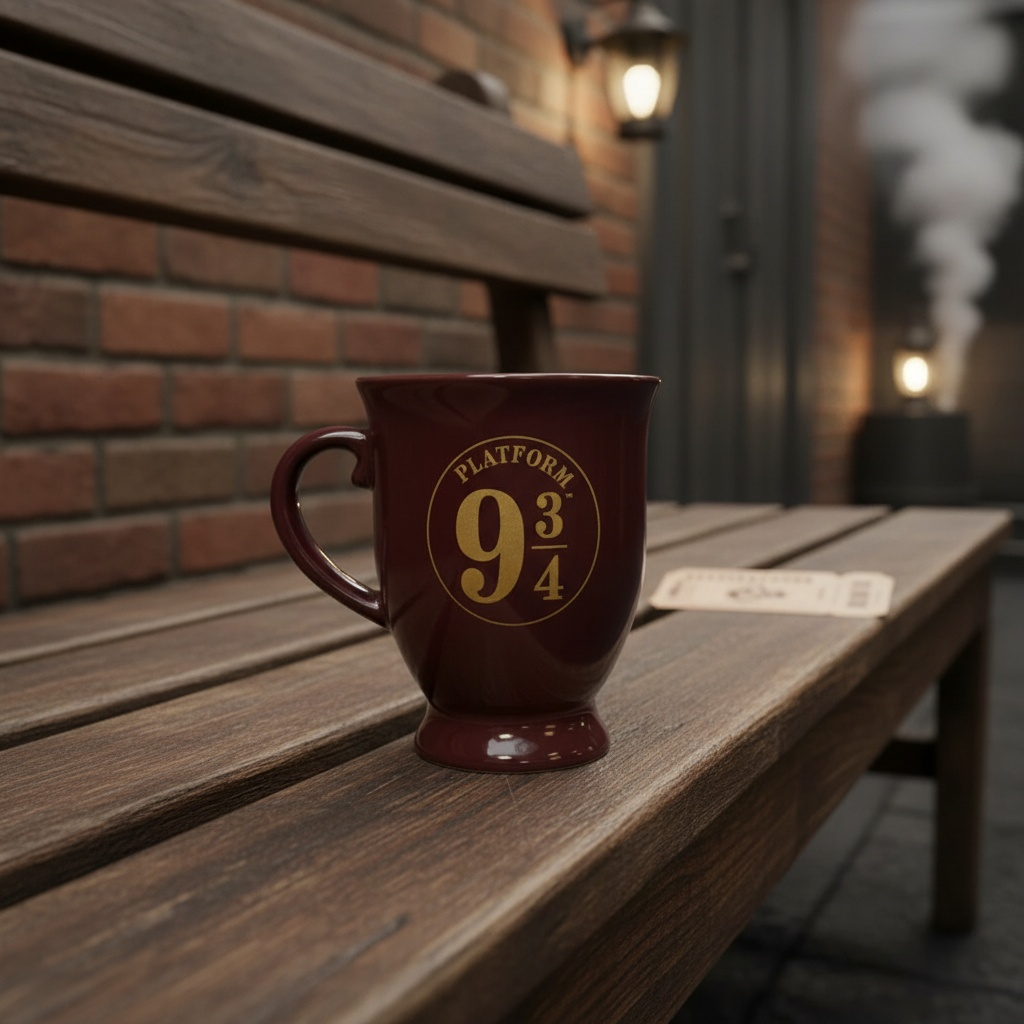 Harry Potter Wizarding World - Harry Potter Kupa - Platform 9 3/4 - Orijinal Lisanslı Ürün | Sihir Dükkanı