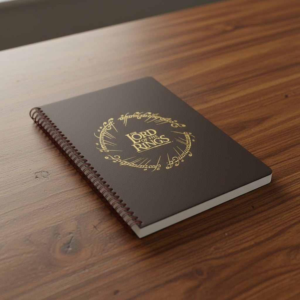 LOTR KAHVERENGİ ÇİZGİLİ DEFTER (2)