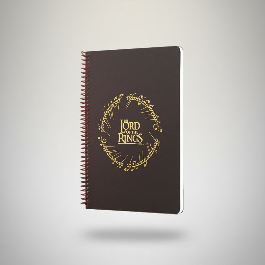 Popüler Kültür LOTR KAHVERENGİ ÇİZGİLİ DEFTER - Orijinal Lisanslı Ürün | Sihir Dükkanı