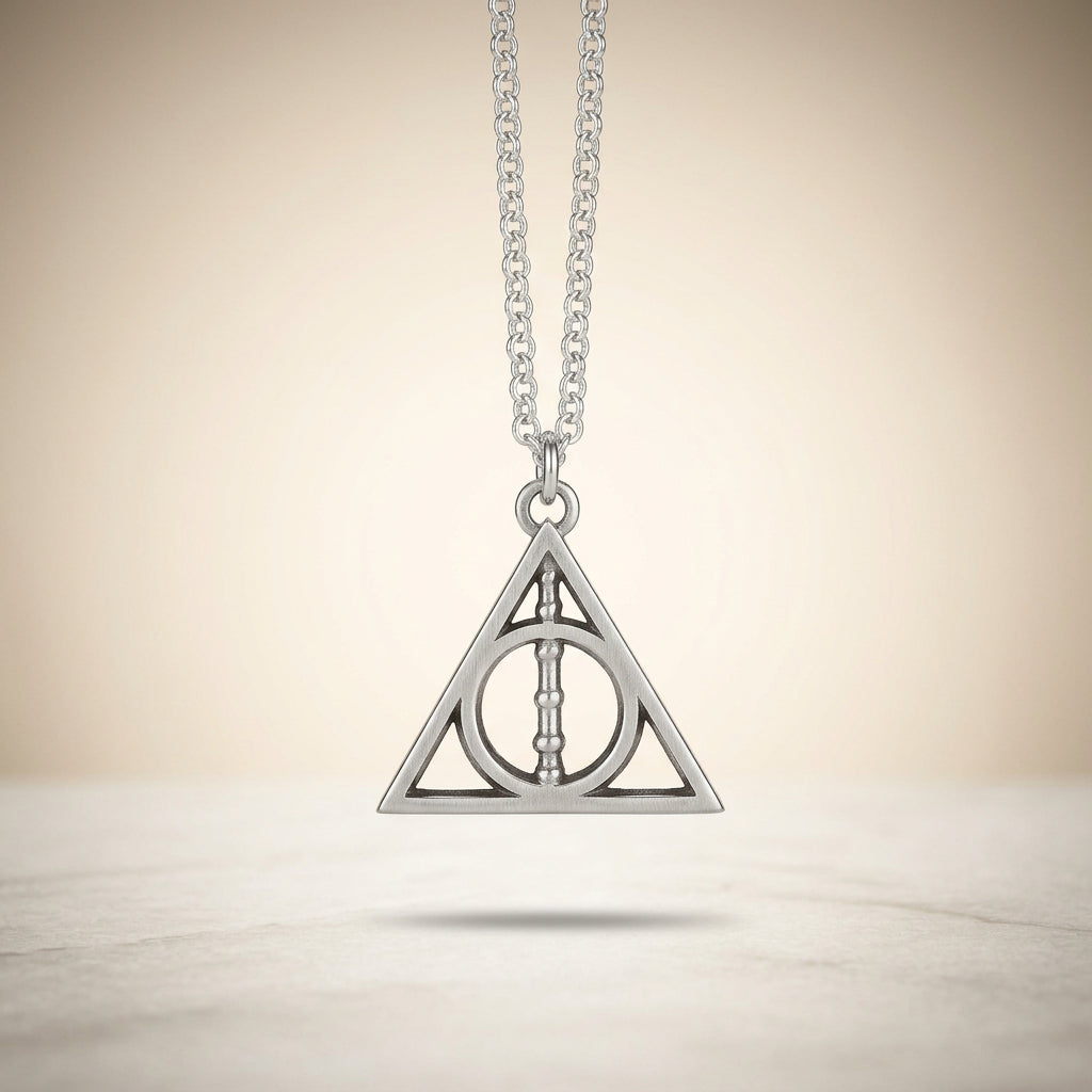 Harry Potter Wizarding World - Harry Potter Kolye - Deatly Kolye - Orijinal Lisanslı Ürün | Sihir Dükkanı