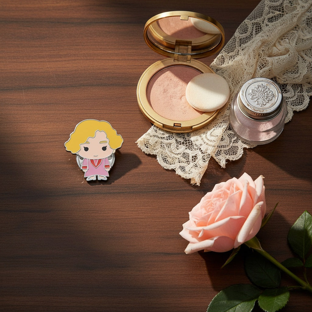 Queenie Goldstein Pin — Styling Shot