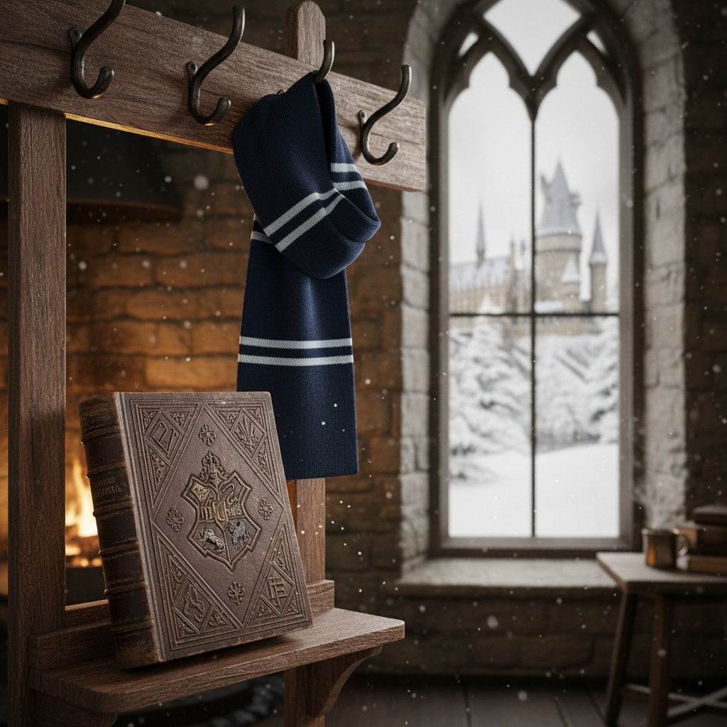 Harry Potter Hogwarts Ravenclaw Atkı Geniş (2)