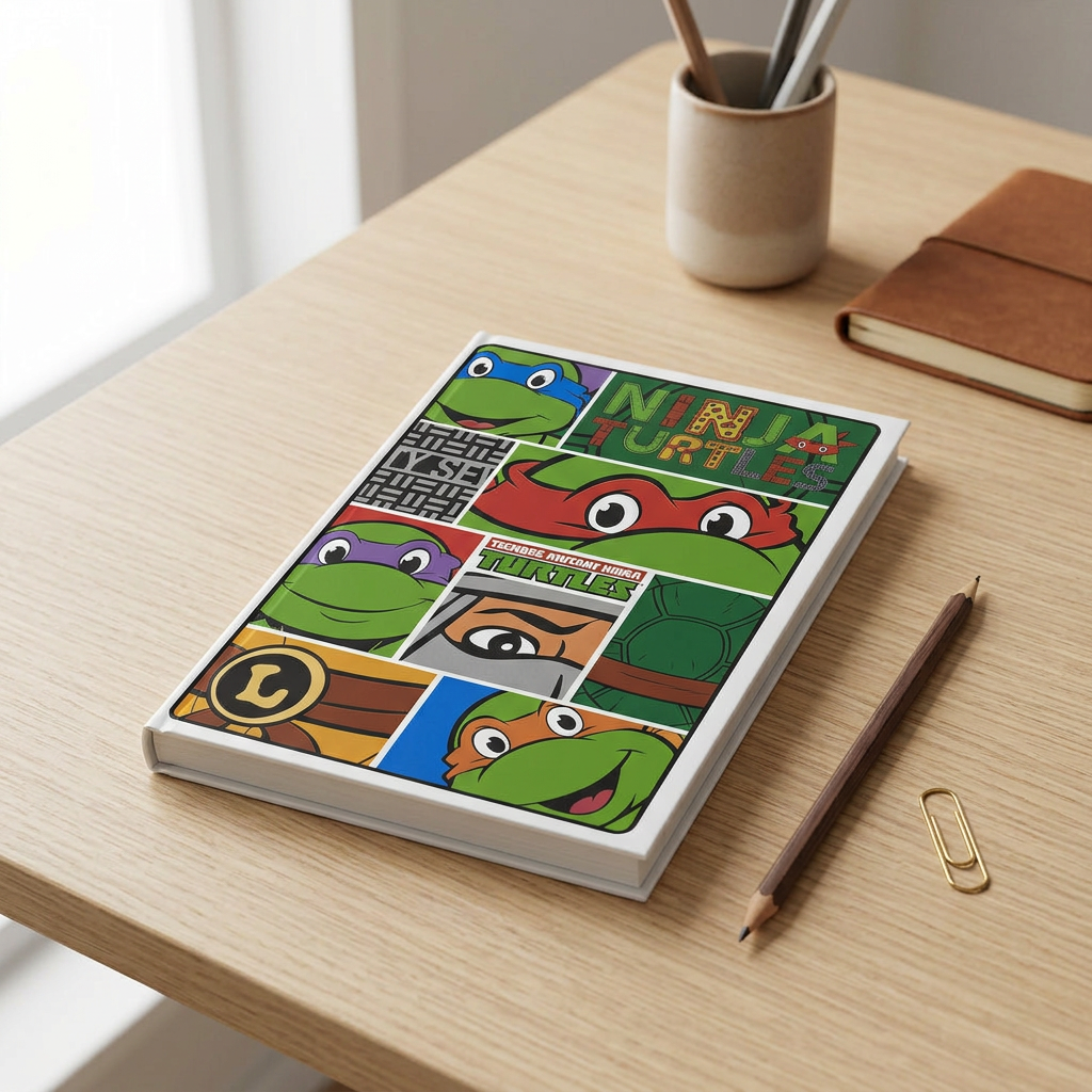 Ninja Turtles TMNT defter lifestyle ürün görseli