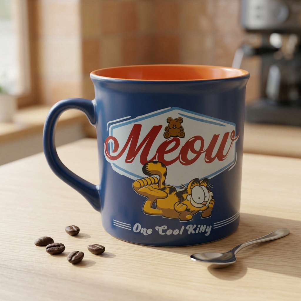 Garfield Meow Amsterdam Kupa lifestyle ürün görseli