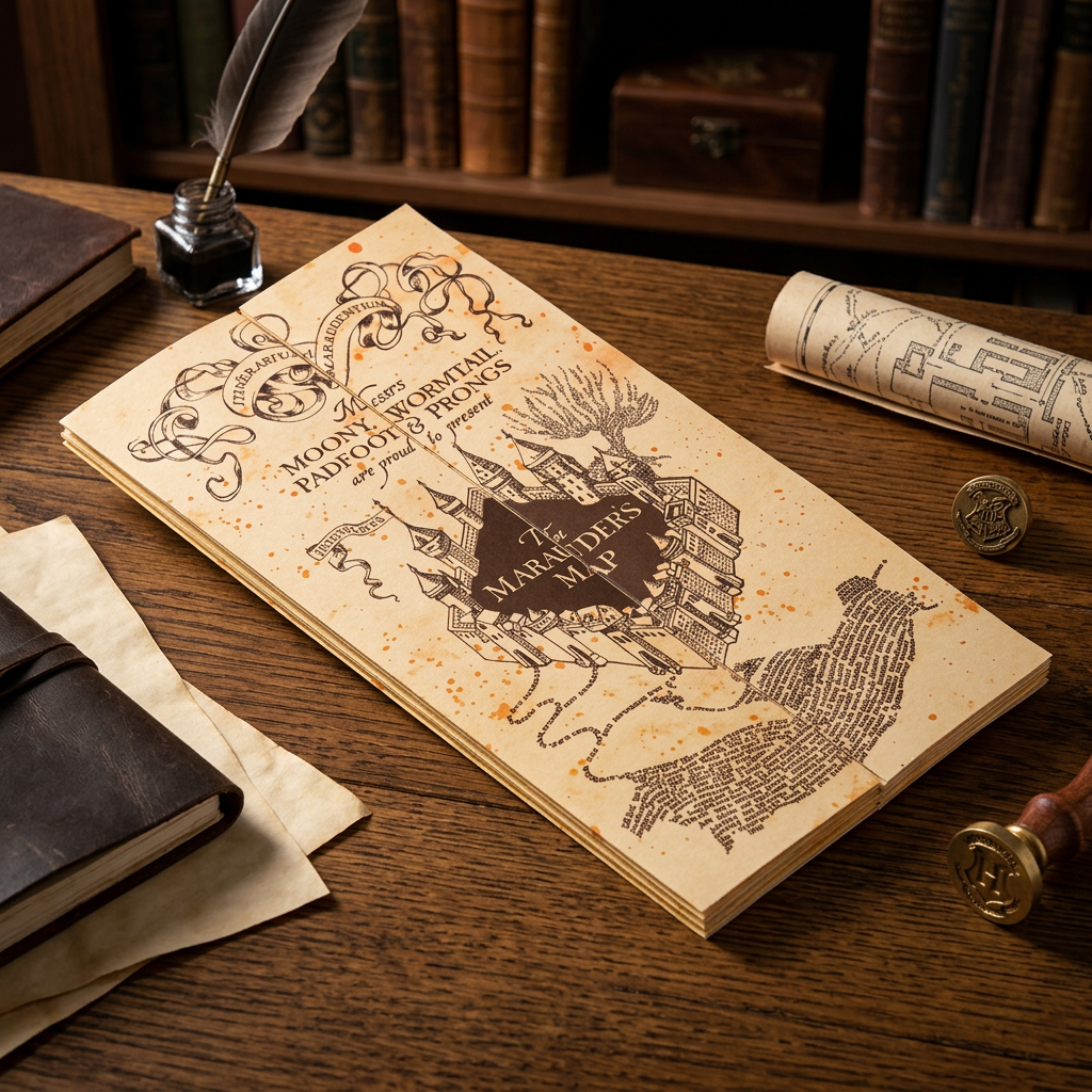 Harry Potter - Çapulcu Haritası lifestyle ürün görseli