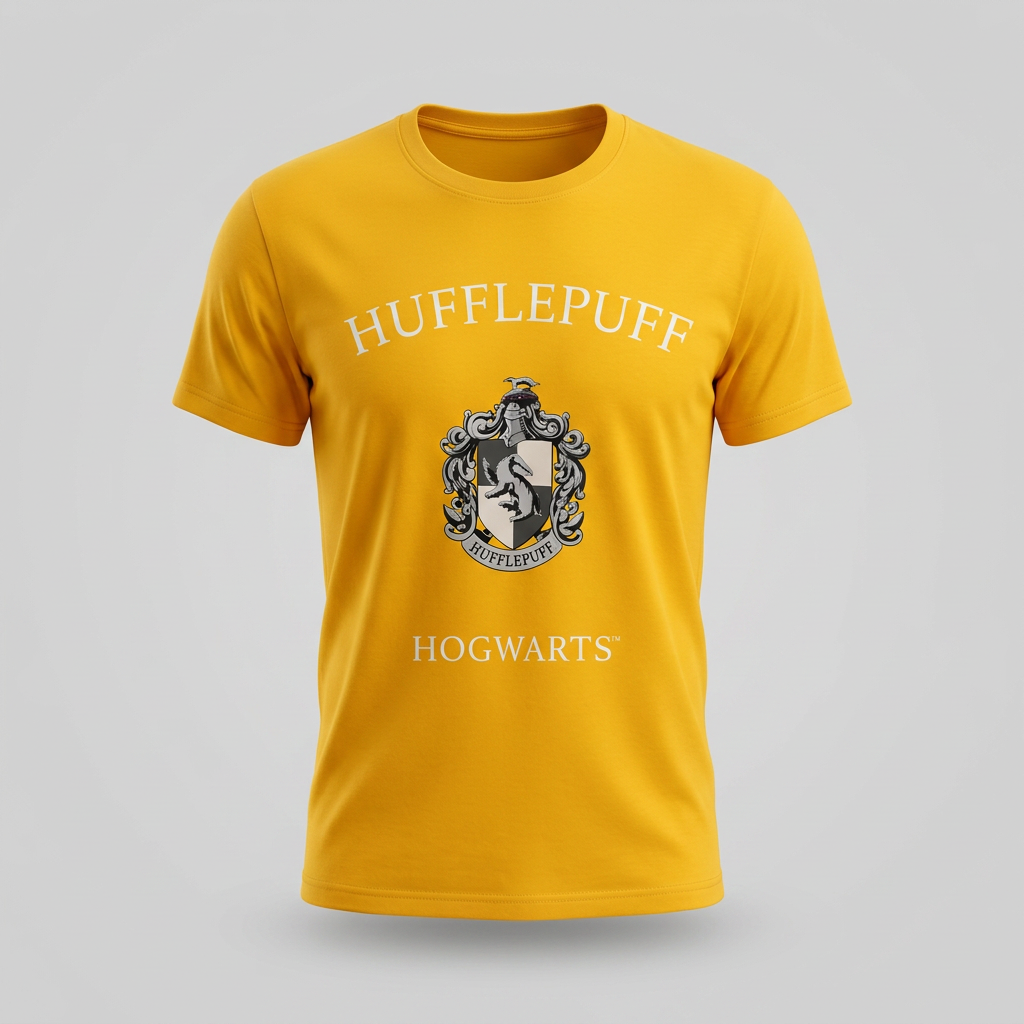 Harry Potter Hufflepuff Tshirt ghost ürün görseli