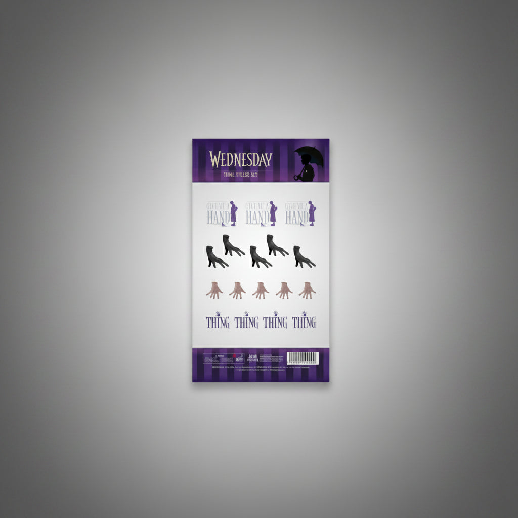 Wednesday - Thing Sticker Set
