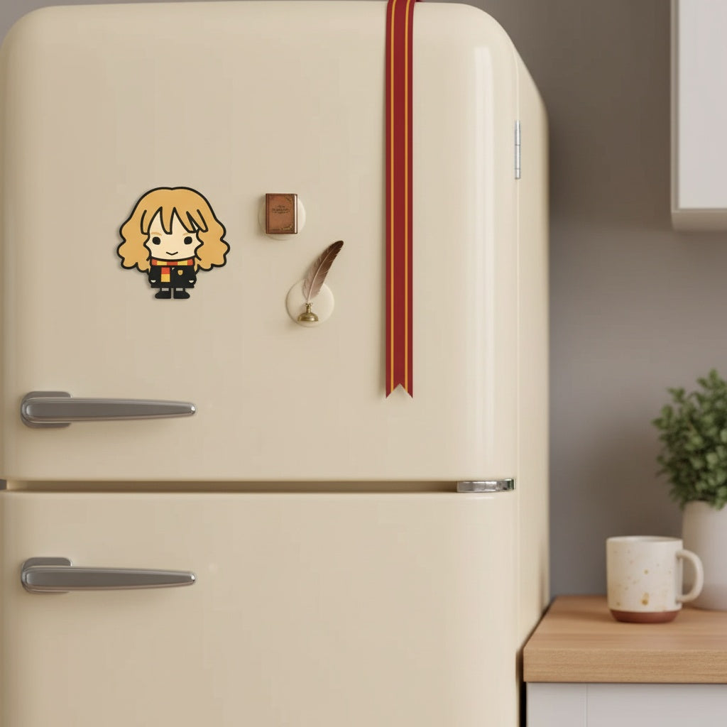 Hermione Chibi Magnet — Styling Shot
