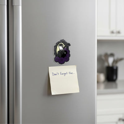 Wednesday shaped magnet lifestyle fridge