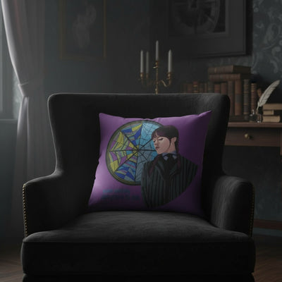 Wednesday Window pillow lifestyle gothic dorm