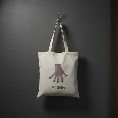 Wednesday Thing tote bag lifestyle gothic