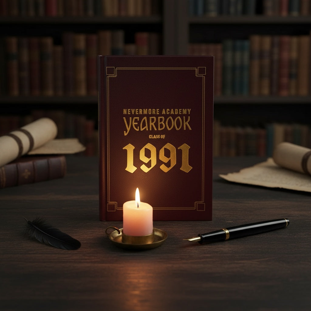 Wednesday Nevermore Academy notebook lifestyle dark academia