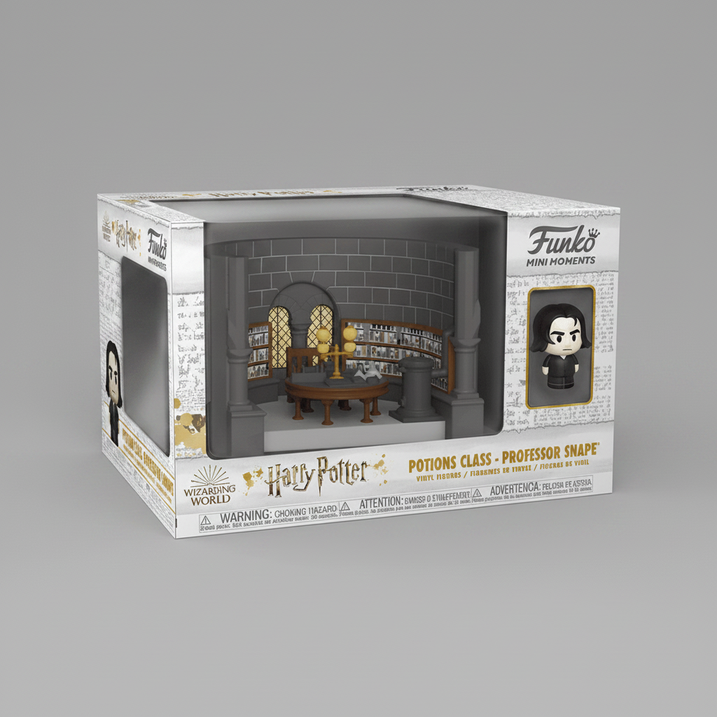 Funko Mini Moments Severus Snape Potions Class figürü kutusu