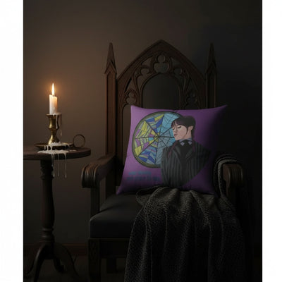 Wednesday Give Me A Hand pillow cushion lifestyle gothic