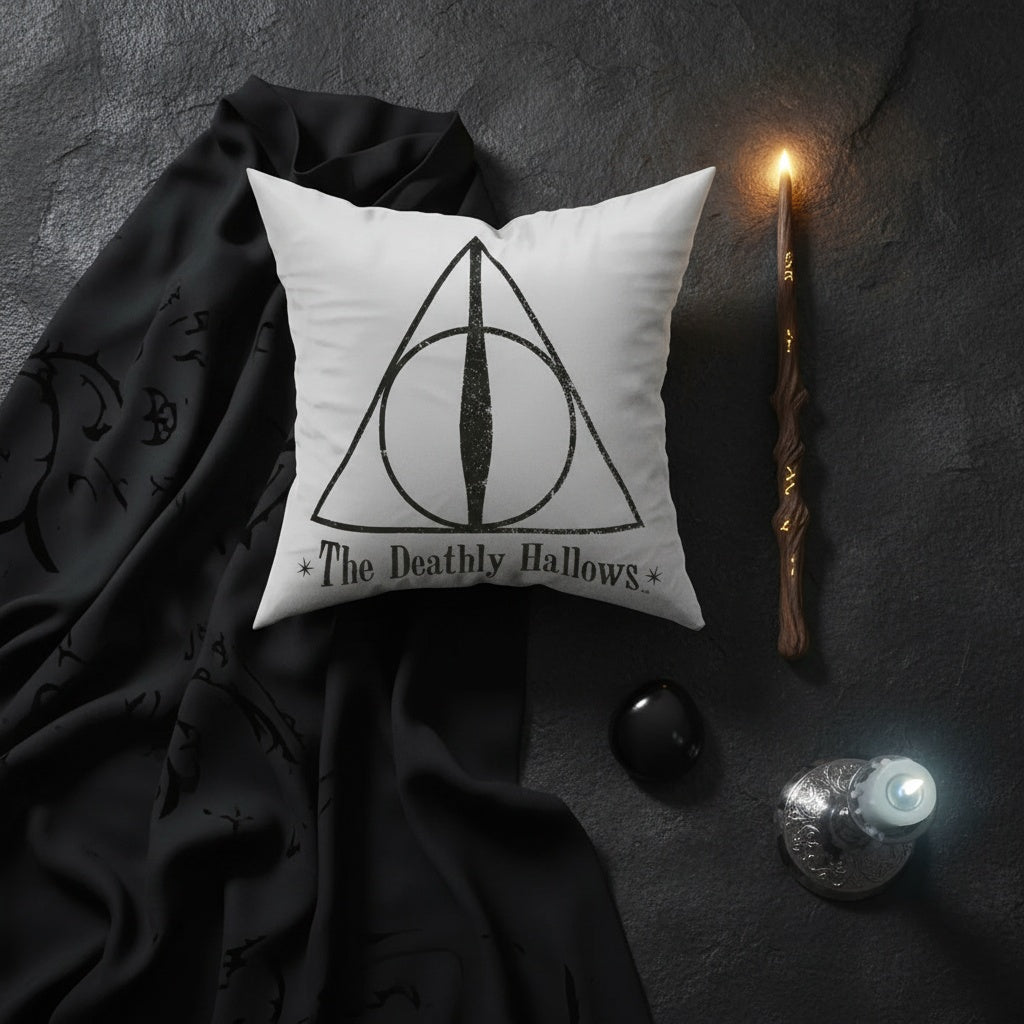 Deathly Hallows Yastık — Styling Shot