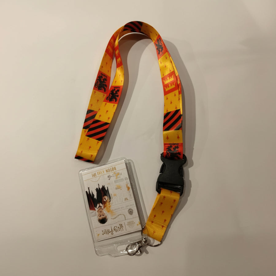 Harry Potter - Boyun Askı İpi Gryffindor Kareli