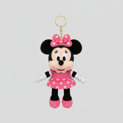 Minnie Mouse Pembe Peluş Anahtarlık
