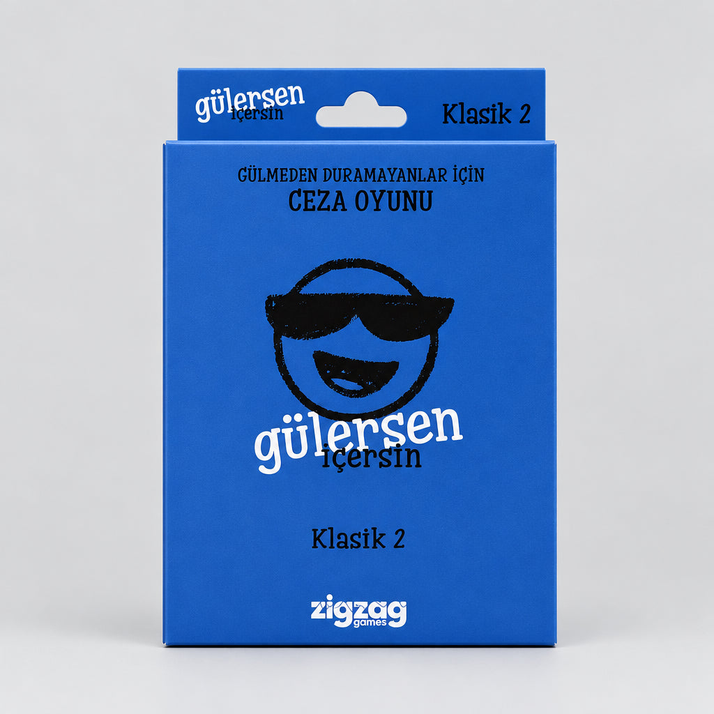 GÜLERSEN İÇERSİN KART OYUNU KLASİK 2