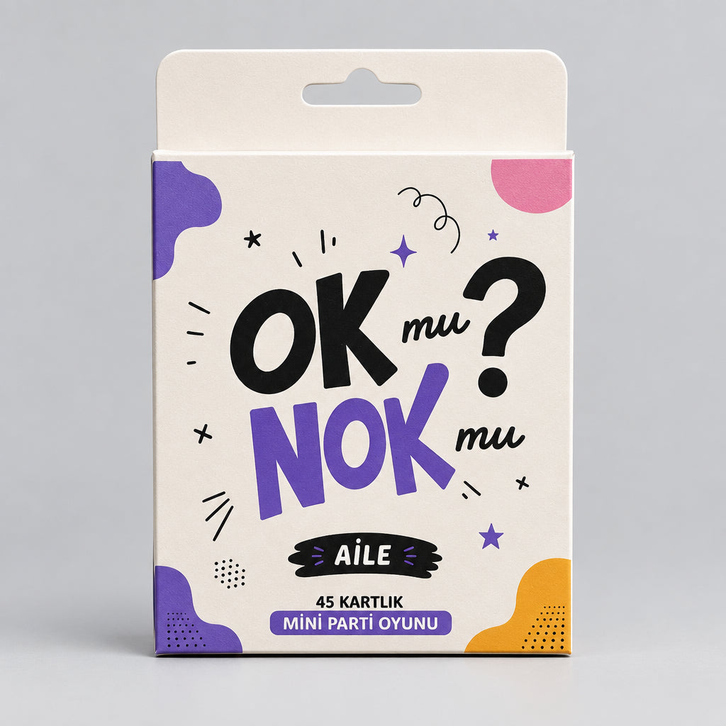 OK MU NOK MU OYUN KARTLARI AİLE
