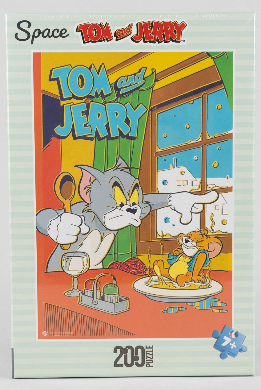 Tom And Jerry - Puzzle 200 Parça