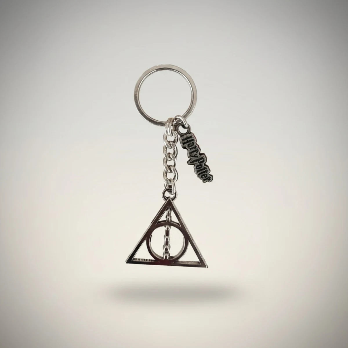 Harry Potter Metal Anahtarlık - Deathly Hallows — Sihir Dukkani