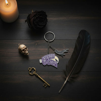 Wednesday - Nevermore Key Chain (2)