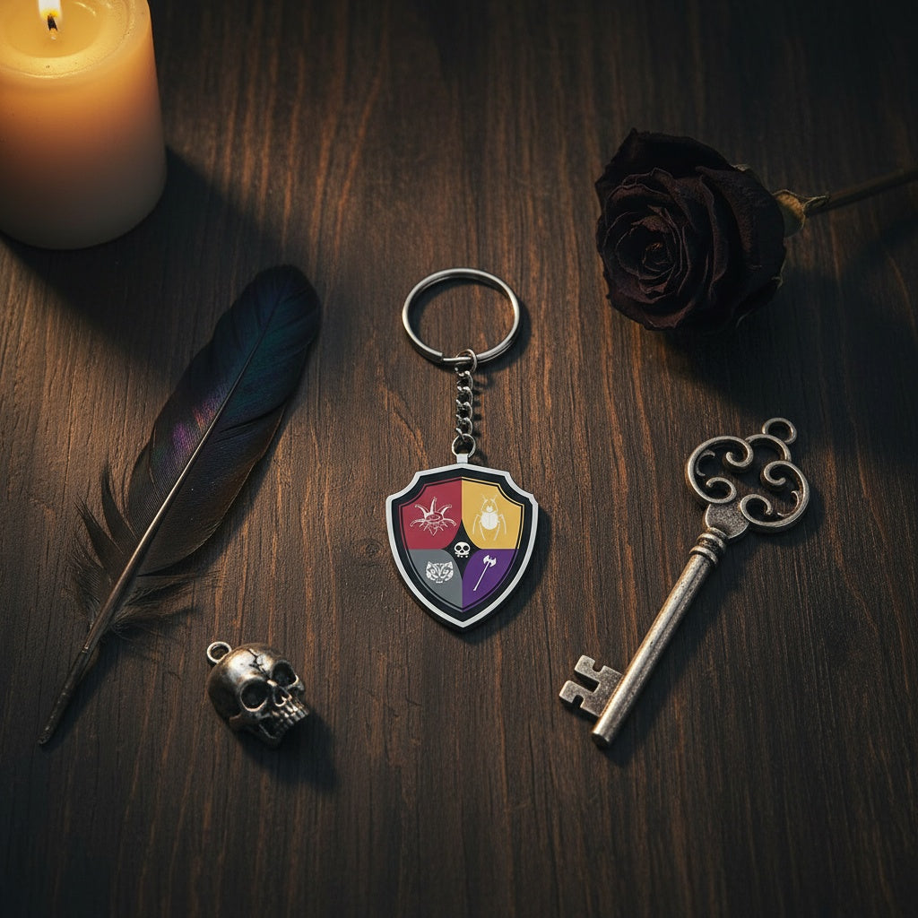 Wednesday - Outcast Key Chain (2)