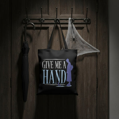 Wednesday Give Me A Hand tote bag lifestyle gothic