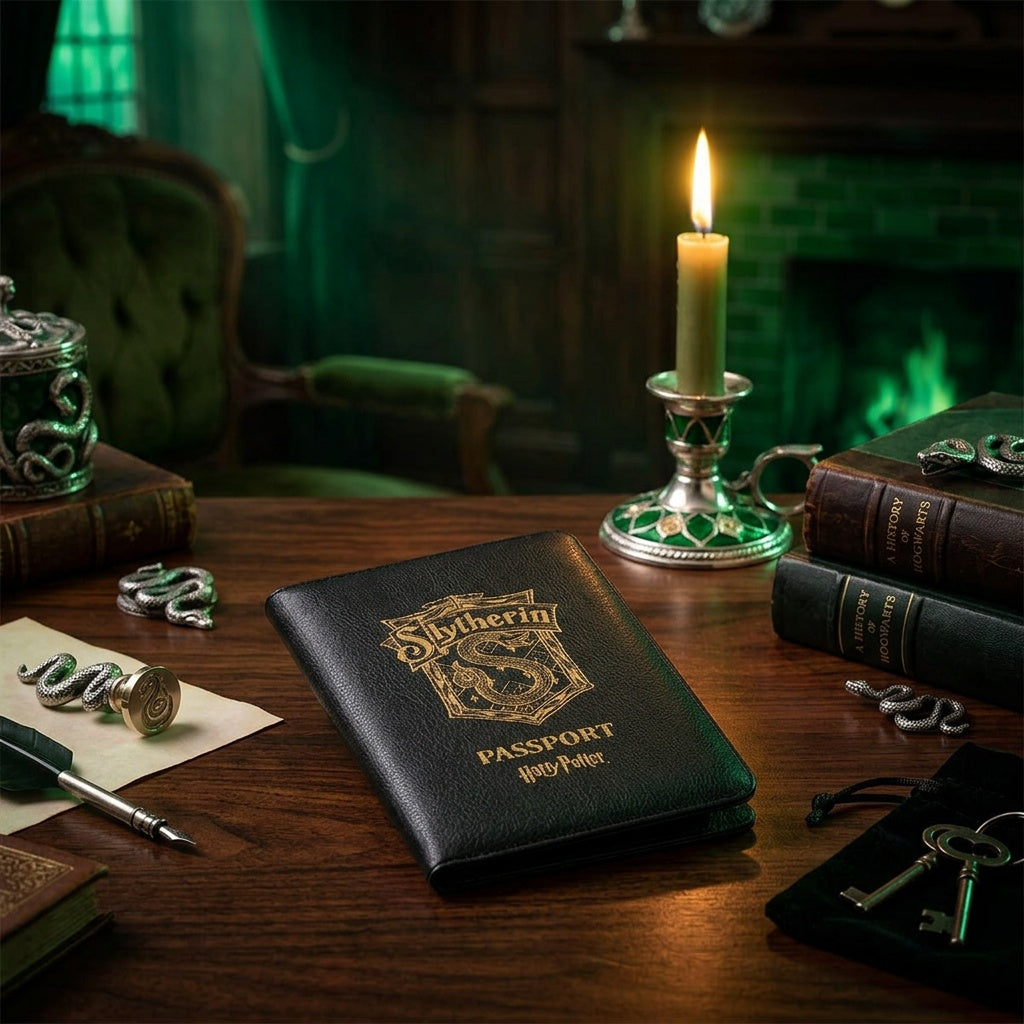 Harry Potter Pasaport Kılıfı - Slytherin (2)