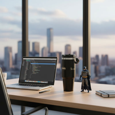 BATMAN LOGOLU TRAVEL MUG TERMOS (2)